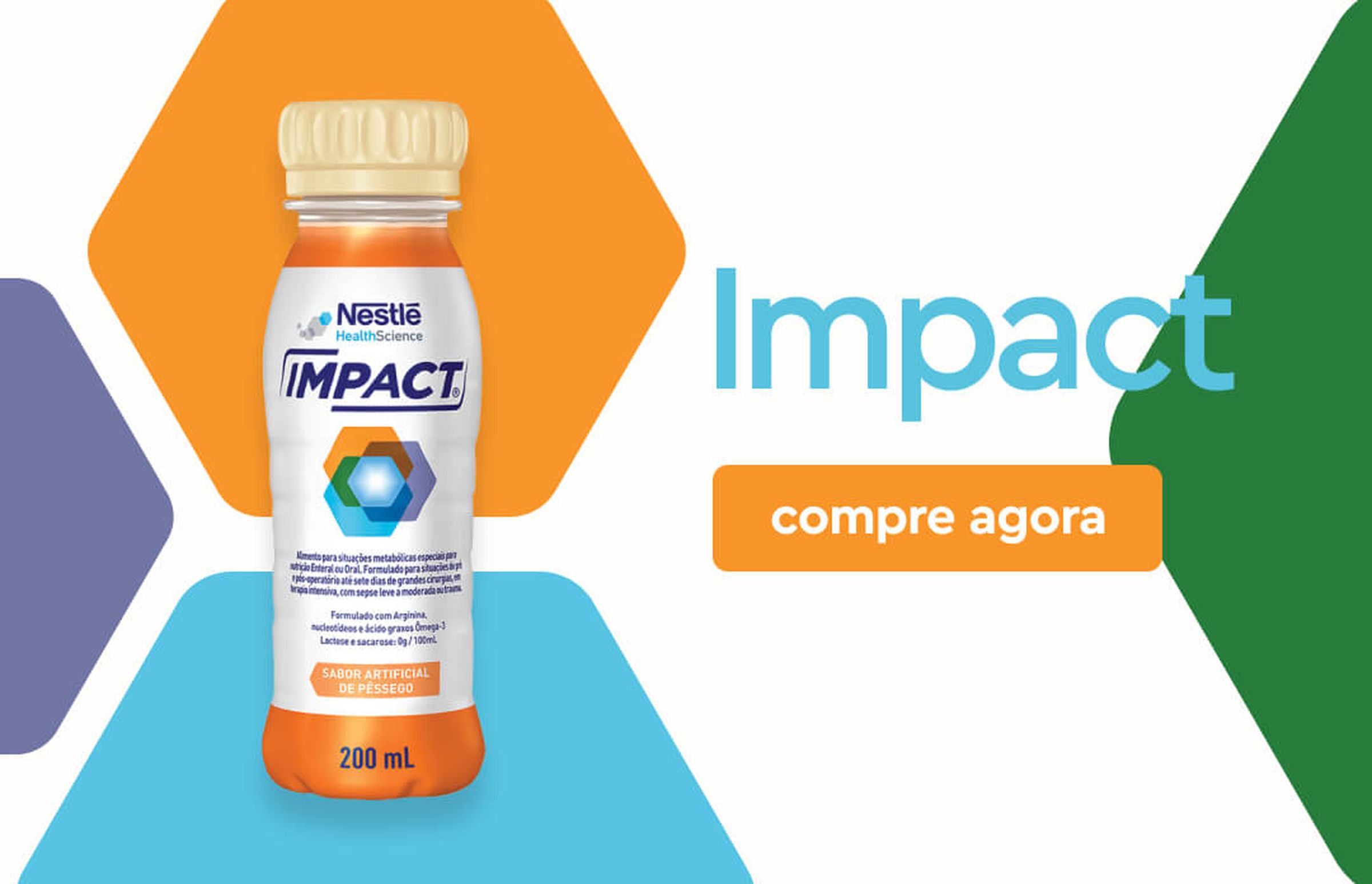 Impact Pêssego - 200ml