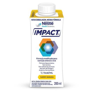 Impact Banana - 200ml Nestle | Nutrii