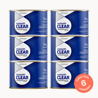 Instanth Clear - 125g (Kit 6 unidades)