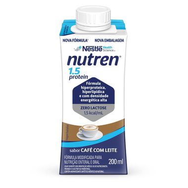 Nutren 1.5 Protein Café com Leite - 200ml Nestle | Nutrii