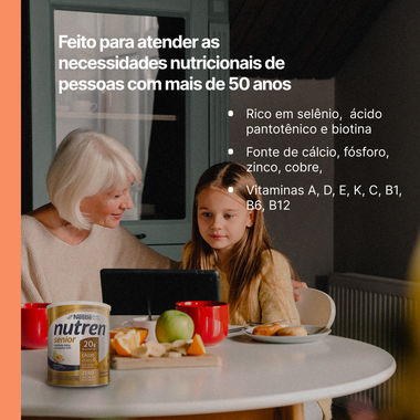 Nutren Senior Sem Sabor - 370g