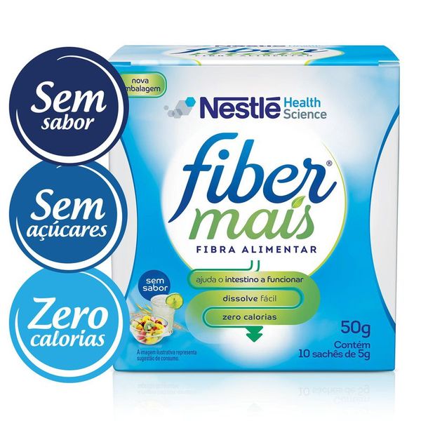 Fiber Mais 5g - Caixa com 10 sachês