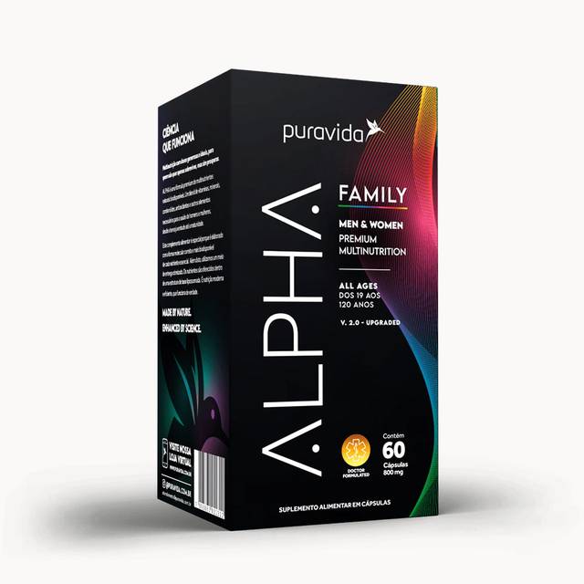 Alpha Family - 60 cápsulas