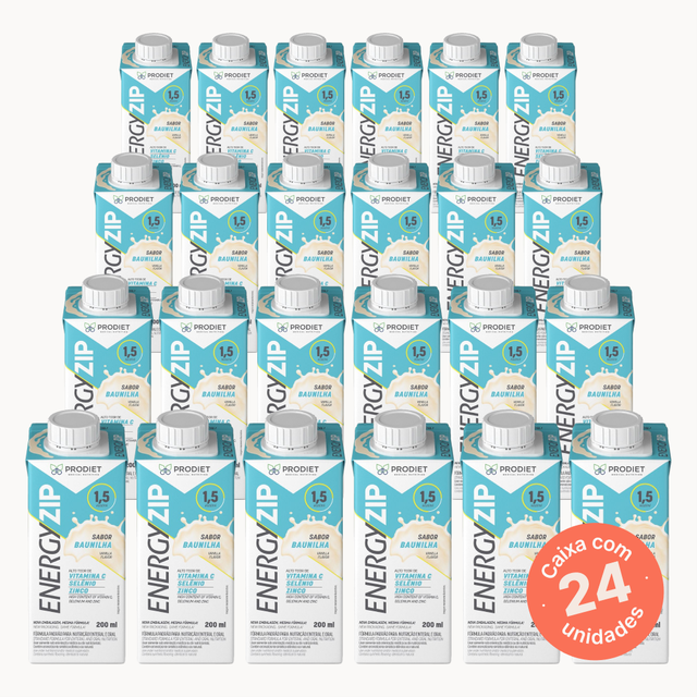 Energyzip Baunilha - 200ml (Kit 24 unidades)