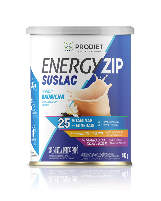 Energyzip Suslac Baunilha - 400g