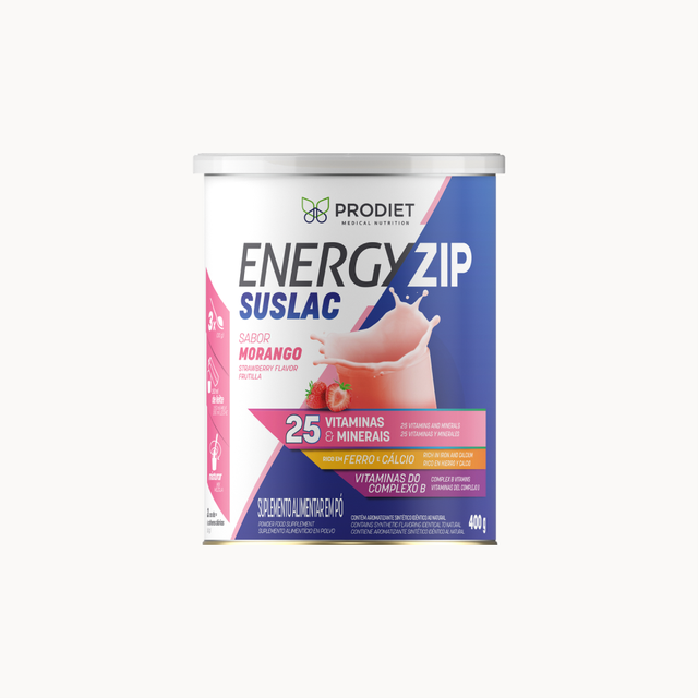 Energyzip Suslac Morango - 400g