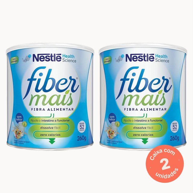 Fibermais 260g – Nestlé (Kit 2 unidades)