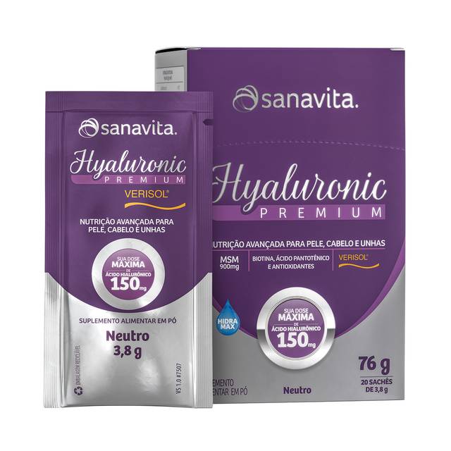 Hyaluronic Premium Neutro - 20 sachês