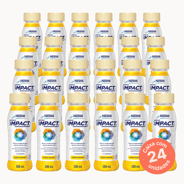 Impact Banana - 200ml (Kit 24 unidades)