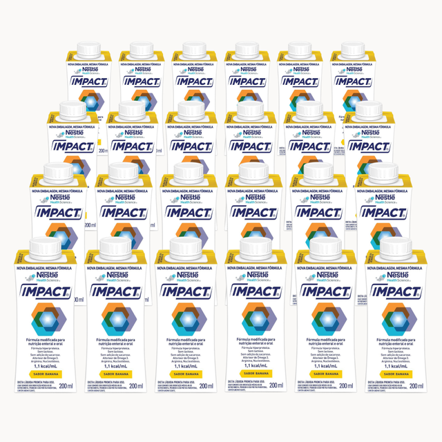 Impact Banana - 200ml (Kit 24 unidades)