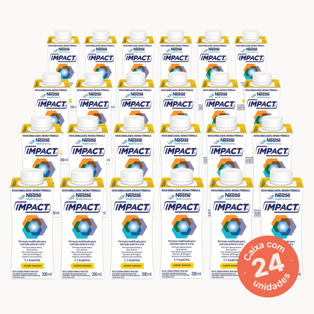 Impact Banana - 200ml (Kit 24 unidades)