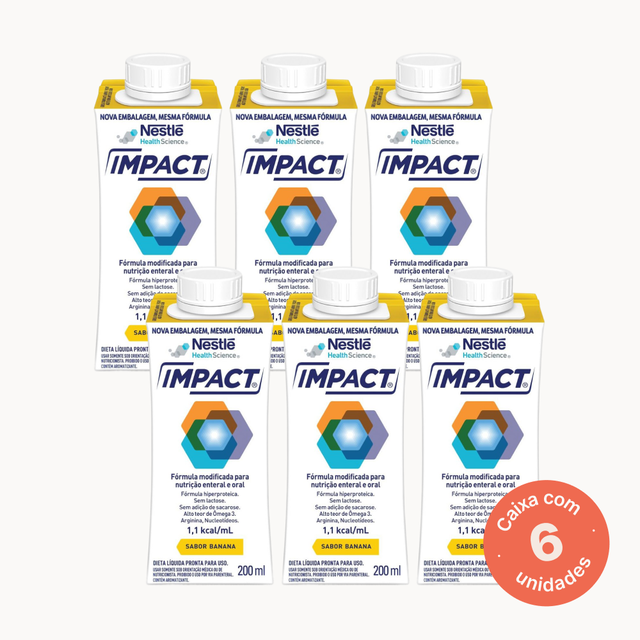 Impact Banana - 200ml (Kit 6 unidades)