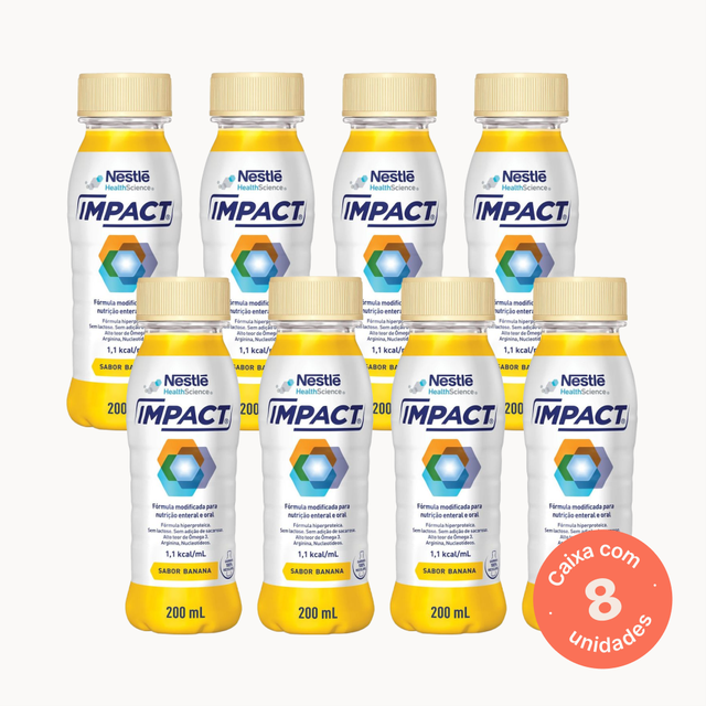 Impact Banana - 200ml (Kit 8 unidades)