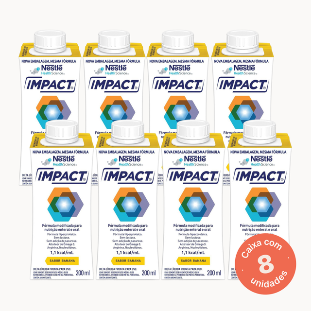 Impact Banana - 200ml (Kit 8 unidades)