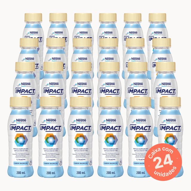 Impact Baunilha - 200ml (Kit 24 unidades)