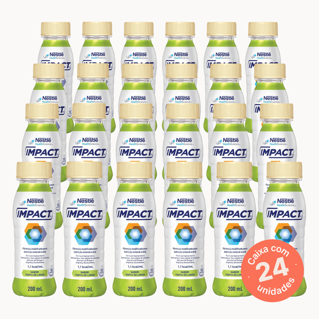 Impact Torta de Limão - 200ml (Kit 24 unidades)