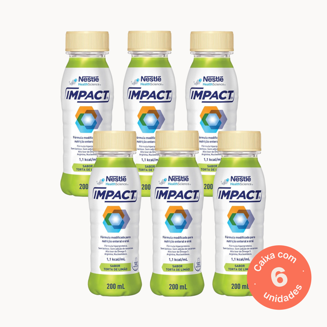 Impact Torta de Limão - 200ml (Kit 6 unidades)
