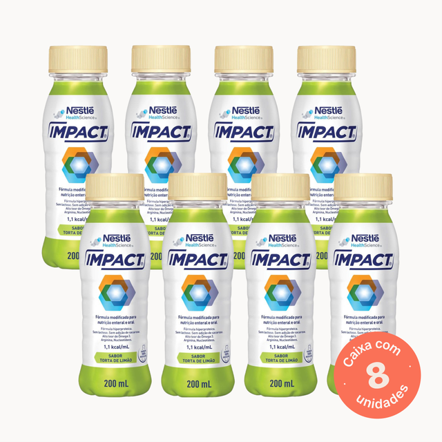 Impact Torta de Limão - 200ml (Kit 8 unidades)