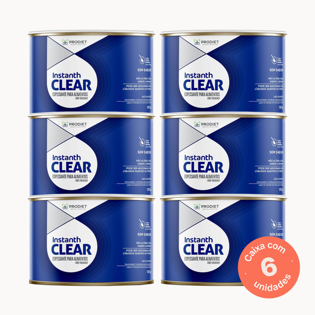 Instanth Clear - 125g (Kit 6 unidades)