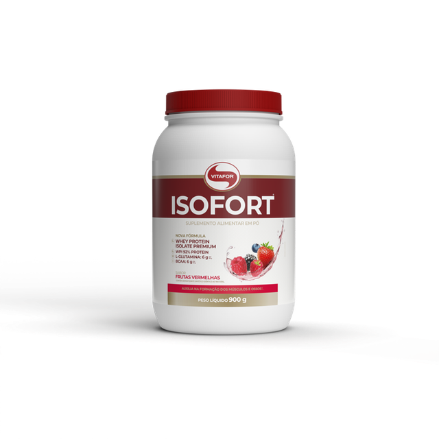 Isofort Frutas Vermelhas - 900g