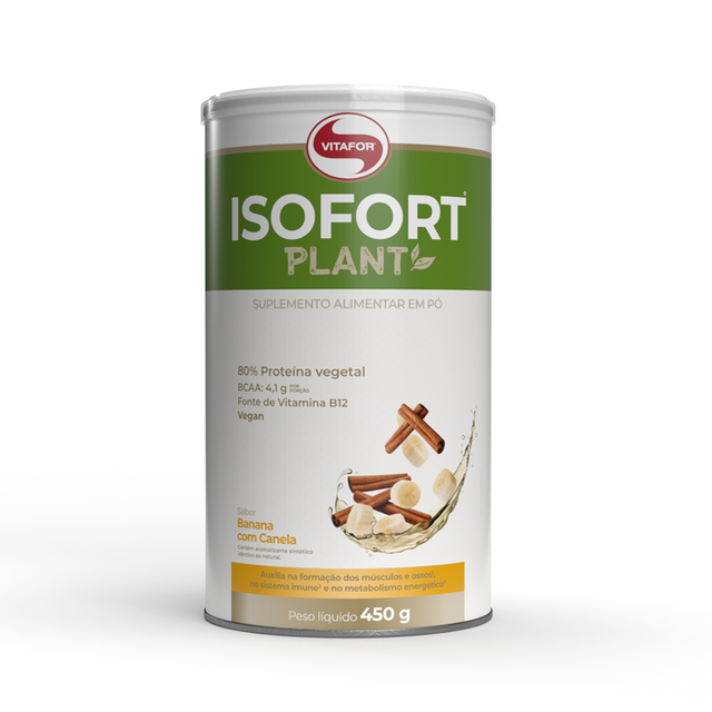Isofort Plant Banana c/ Canela - 450g