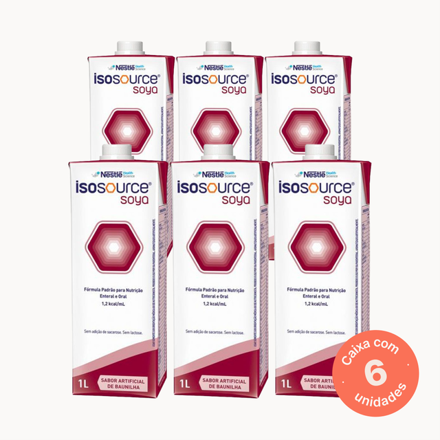Isosource Soya - 1000ml (Kit 6 unidades)