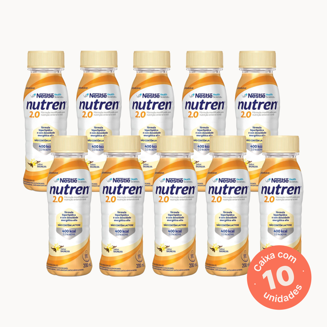 Nutren 2.0 Baunilha - 200ml (Kit 10 unidades)