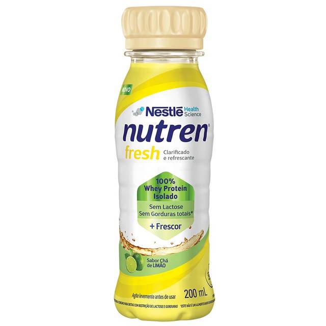 Nutren Fresh Chá de Limão - 200ml (Kit 12 unidades)