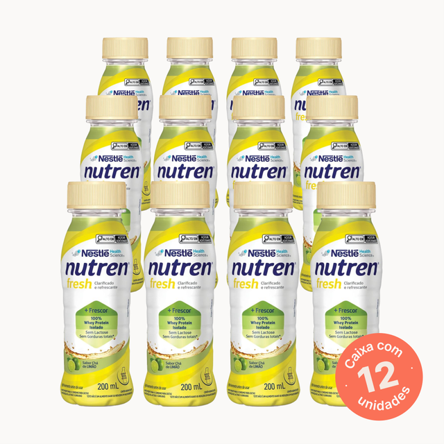 Nutren Fresh Chá de Limão - 200ml (Kit 12 unidades)