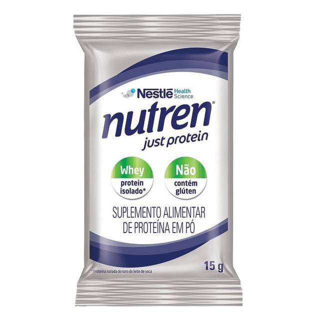 Nutren Just Protein - 15g (Kit 12 unidades)