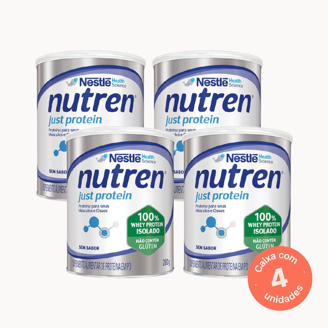 Nutren Just Protein - 280g (Kit 4 unidades)