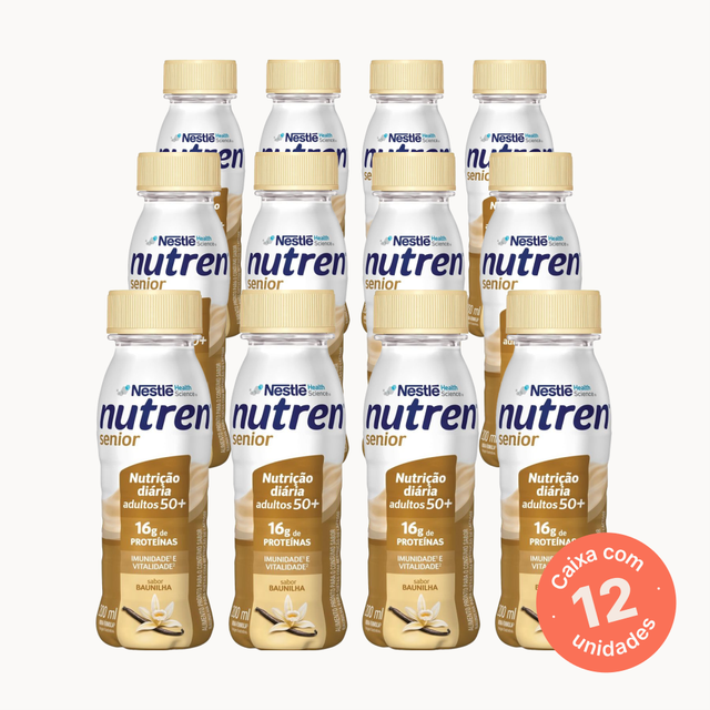 Nutren Senior Baunilha - 200ml (Kit 12 unidades)