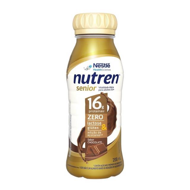 Nutren Senior Chocolate - 200ml (Kit 12 unidades)