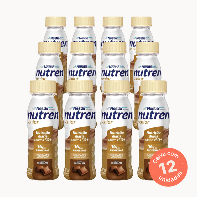 Nutren Senior Chocolate - 200ml (Kit 12 unidades)