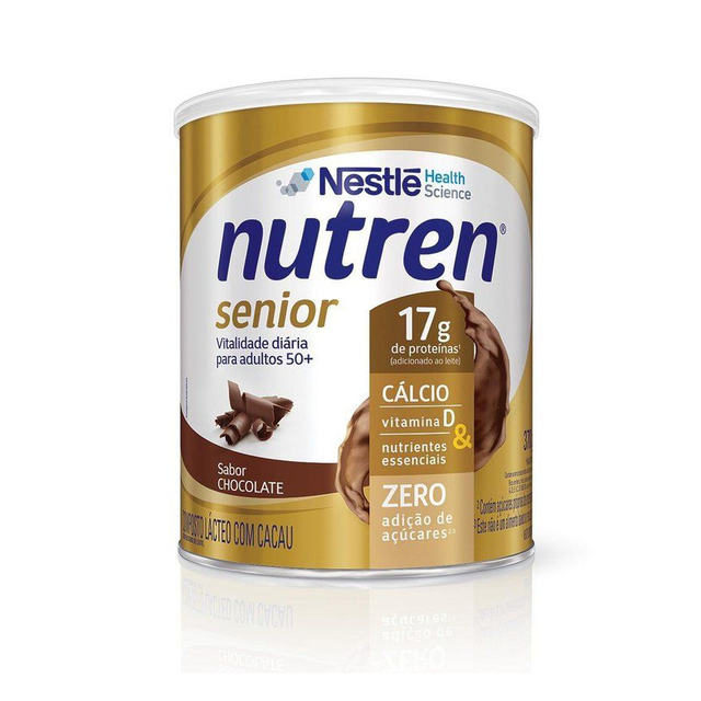 Nutren Senior Chocolate - 370g (Kit 4 unidades)