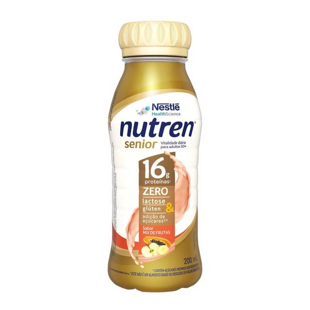 Nutren Senior Mix de Frutas - 200ml (Kit 12 unidades)