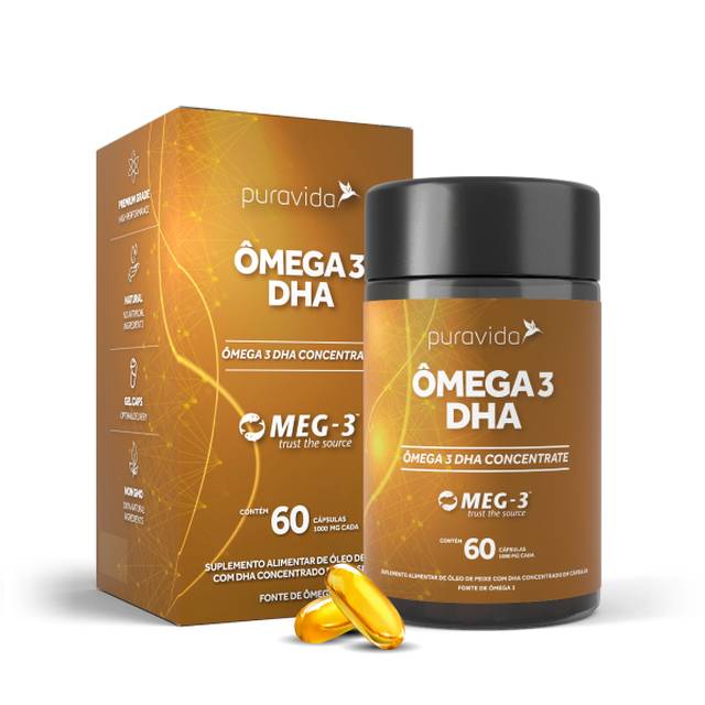 Omega 3 DHA - 60 cápsulas
