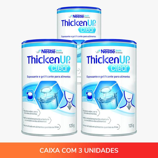 Thicken UP Clear - 125g (Kit 3 unidades)