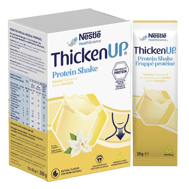 ThickenUP Protein Shake Baunilha - 25g (Caixa com 10 sachês)