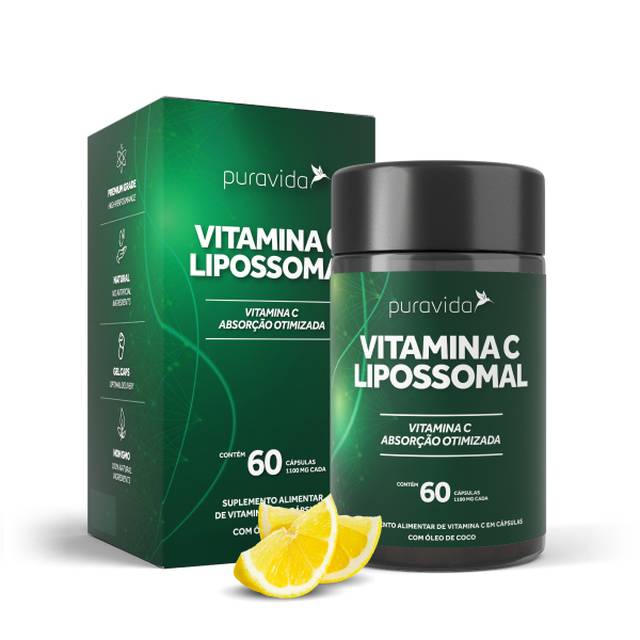 Vitamina C Lipossomal - 60 cápsulas